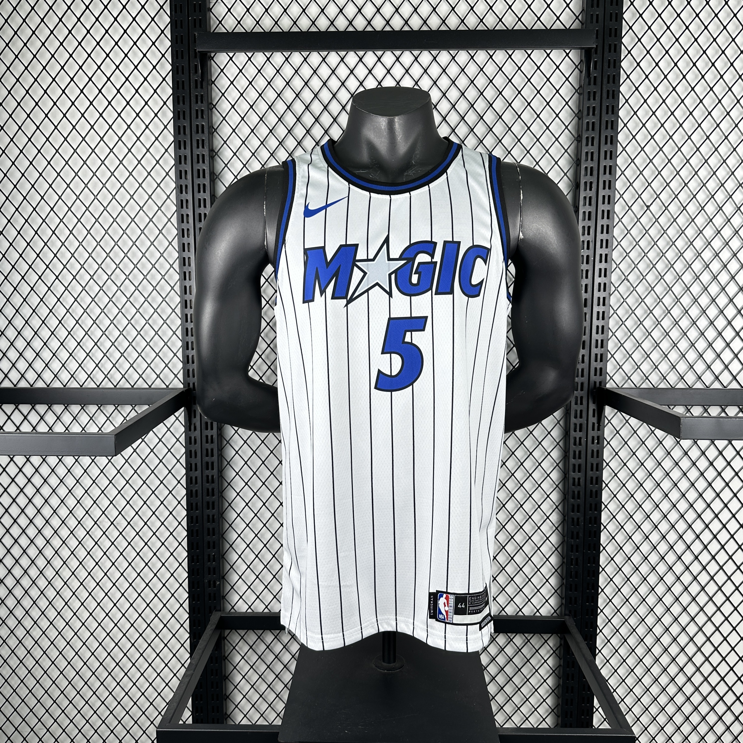 Men Orlando Magic #5 Banchero white 2025 NBA jersey
